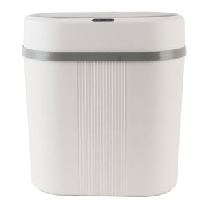 Pattumiera Automatica Touchless Con Sensore Di Movimento, 30 Cm, 50 L, ARGENTO - 2