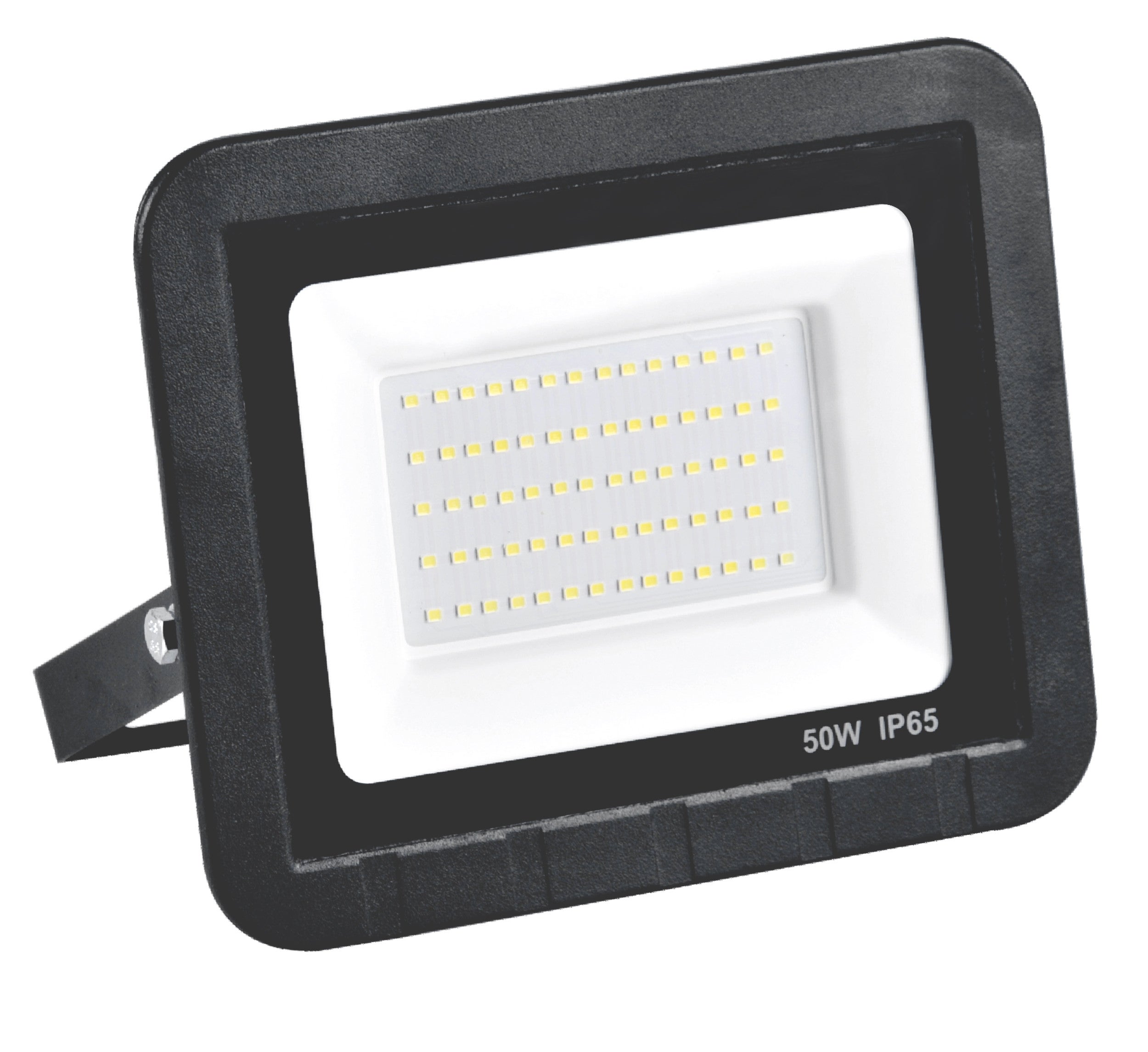 Naświetlacz LED czarny LED 50W 6500K 4200lm IP65 wym: 14 x 20 x 3 cm aluminium Polux