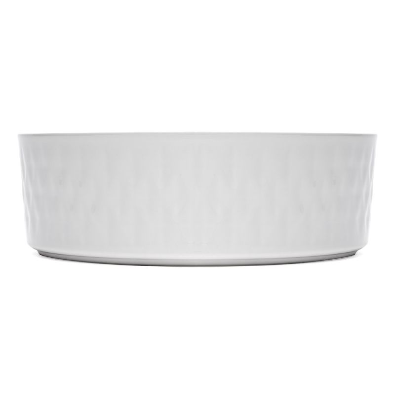 Swiss Aqua Technologies Vasque à poser Infinitio 36 x 36 x 12 cm sans trop-plein, blanc brillant (SATINF3636) - 5