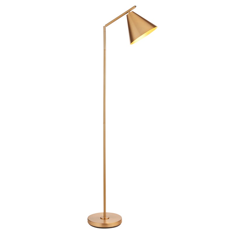 Lampa stojąca regulowane ramię i klosz CAPE antyczna mosiężna 1xE27x10W metal wym:158x23x46cm IP20 Endon