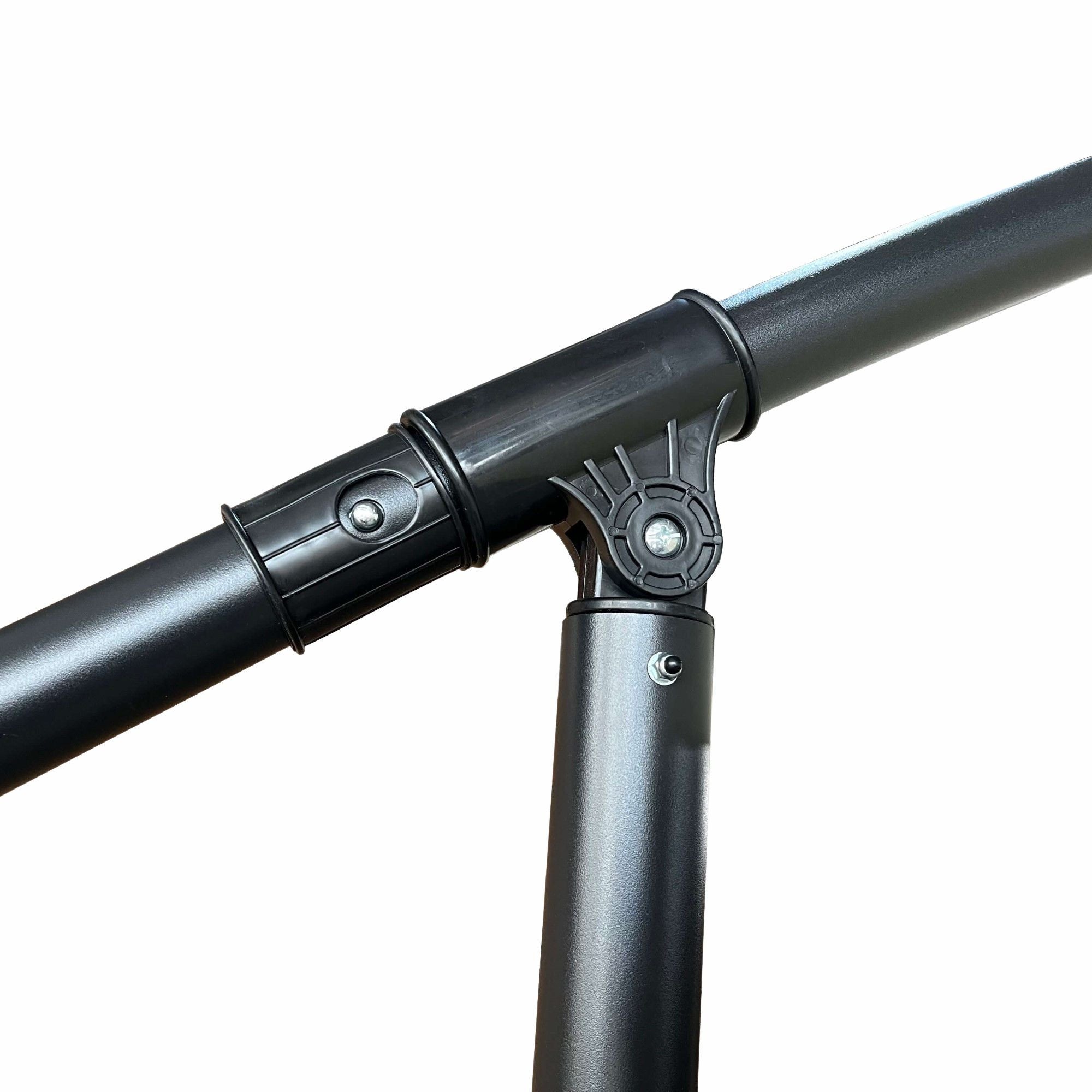 Parasol de jardin ASTER avec protection UV gris clair, Poids 12,1 kg Dimensions L300 x l300 x H245 cm - 8