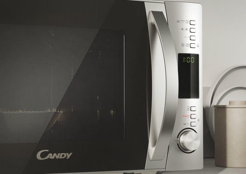 Four à micro-ondes Candy COOKinApp CMXG 30DS à surface plane avec gril 30 L 900 W Acier inoxydable - 8