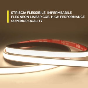Striscia LED COB Ad Alta Luminosità 288 LED/m, IP65 Impermeabile Effetto Neon Diverse Misure E Colori Disponibile Da 1 A 50 Metri Da 3000k A 6500k 87620556