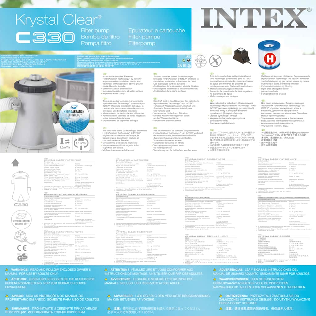 Aspirateur rechargeable pour spa et piscine INTEX - 8