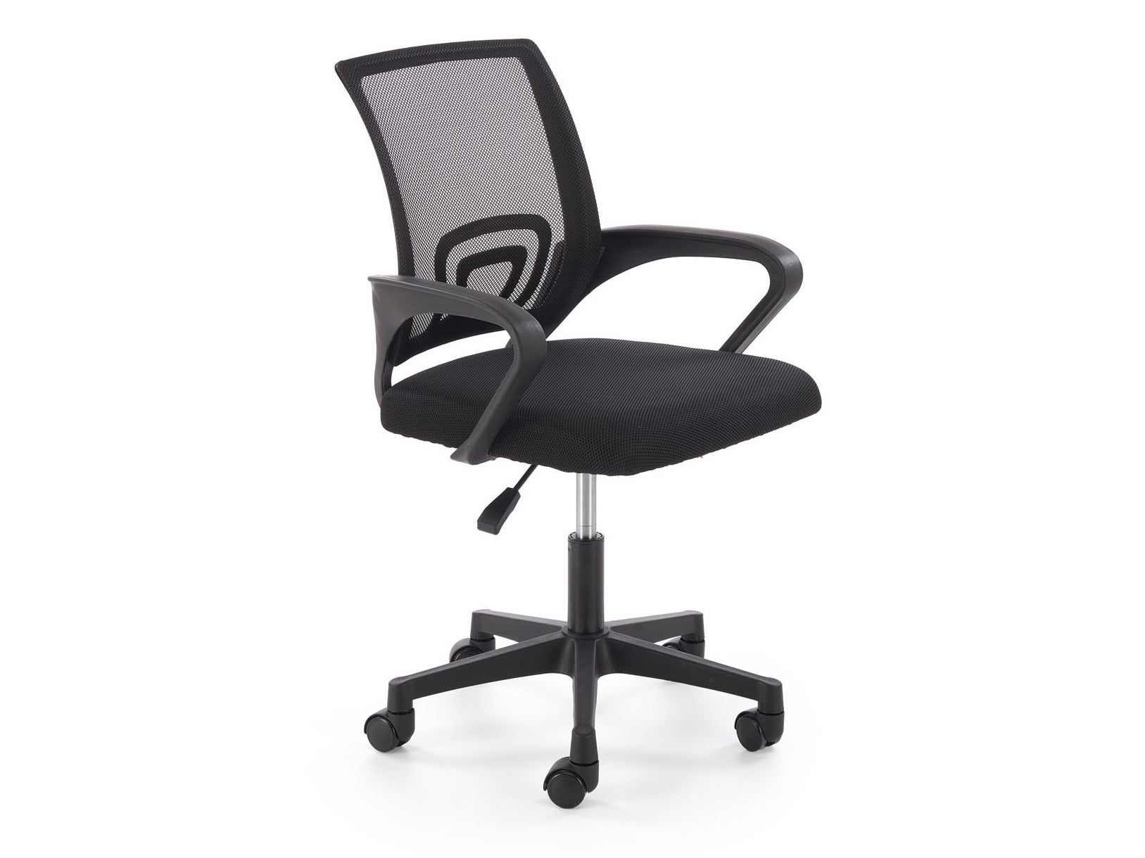 Moveis  Silla De Oficina Houston 2000, 84X60x53cm, Con Reposabrazos, Con Ruedas, Mecanismo De La Silla: Económico Negro , Leroy Merlin