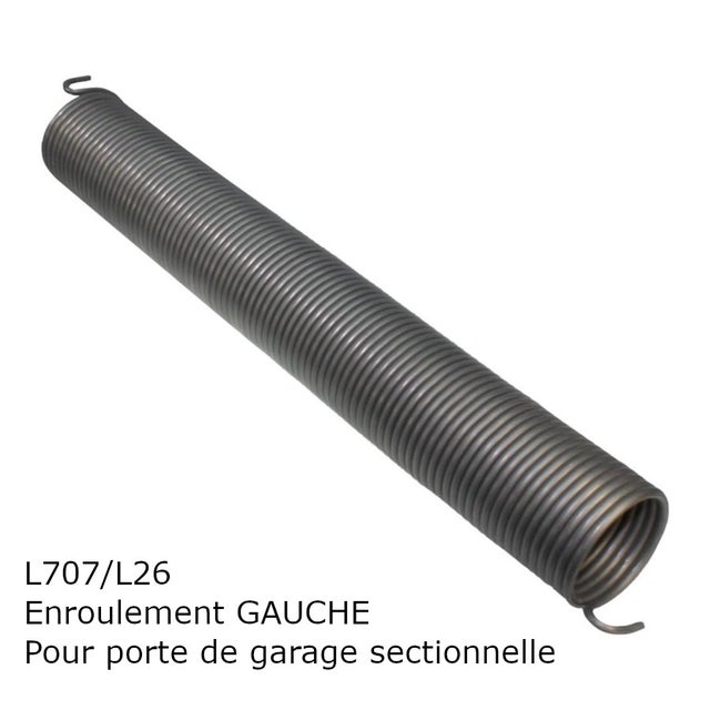 Ressort de torsion pour porte de garage sectionnelle, numéro L707/L26 - HORMANN