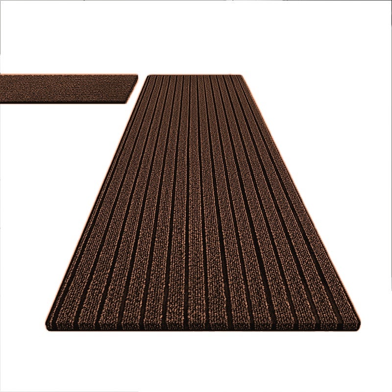 Tapis De Cuisine Lavable 60x90 Cm Beige - Tapis Tissé Antidérapant Résistant à L'Usure Pour Salon Et Salle De Bain