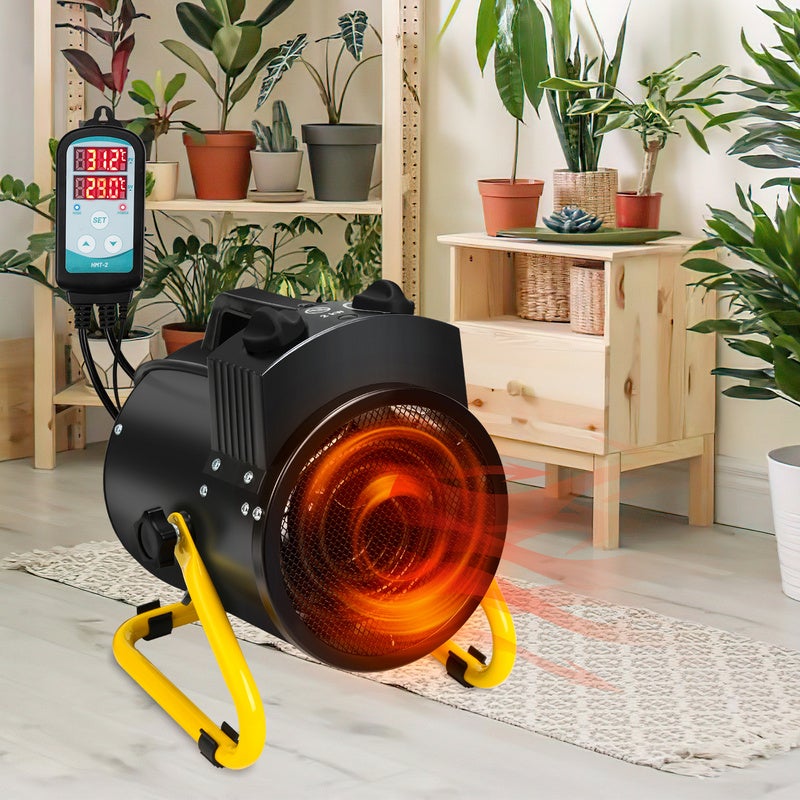 Chauffage De Serre Chauffage électrique 2000W Chauffage De Maison De Jardin Avec Regulateur De Temperature 89460221