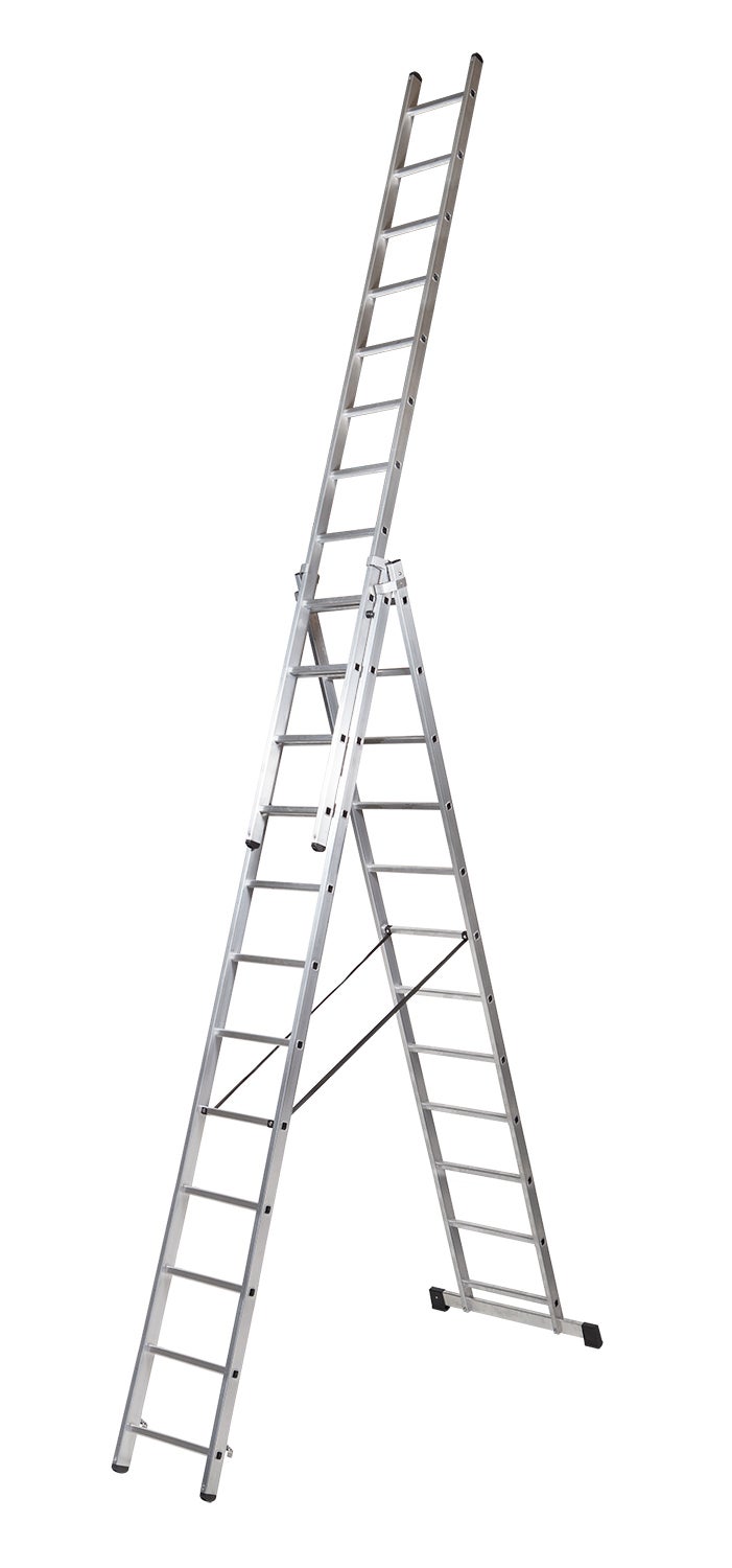 Escalera transformable 3x12 peldaños