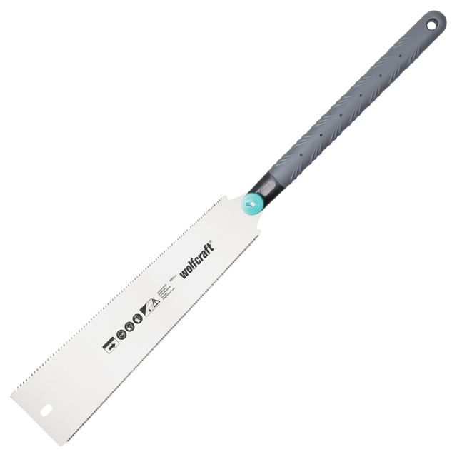 Scie Japonaise - Lame de 330 mm en Acier Inoxydable - Pour Bois, Plinthes, Tuyau en Plastiques - wolfcraft 6955000