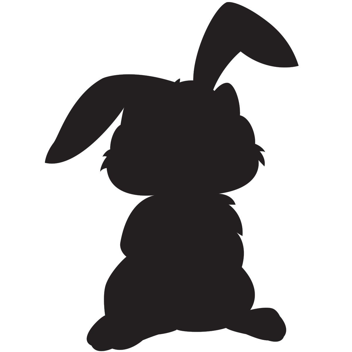 Adesivo Ombra del coniglio - Sticker adesivo - adesivi murali - 105x75cm - 4