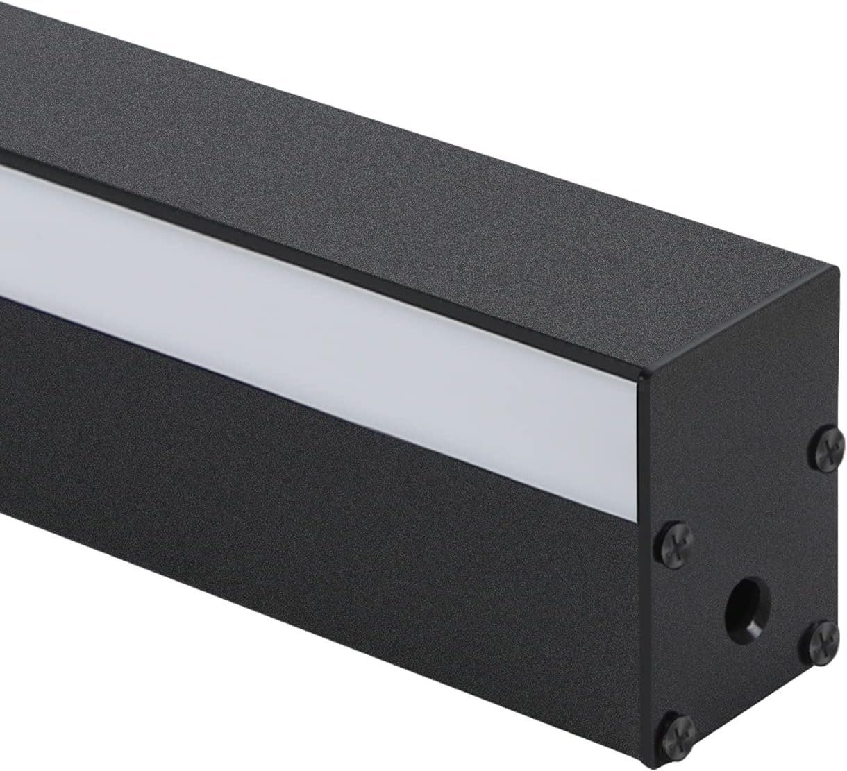 NETTLIFE Wewnętrzny kinkiet LED - Nowoczesna lampa do przedpokoju o mocy 60 cm i mocy 21 W, o ciepłej, białej barwie światła - 4