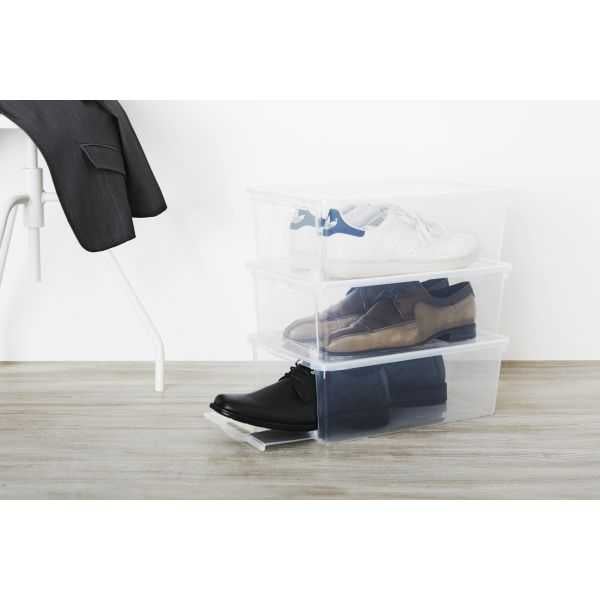 Boîte de rangement chaussures avec ouverture devant - 3