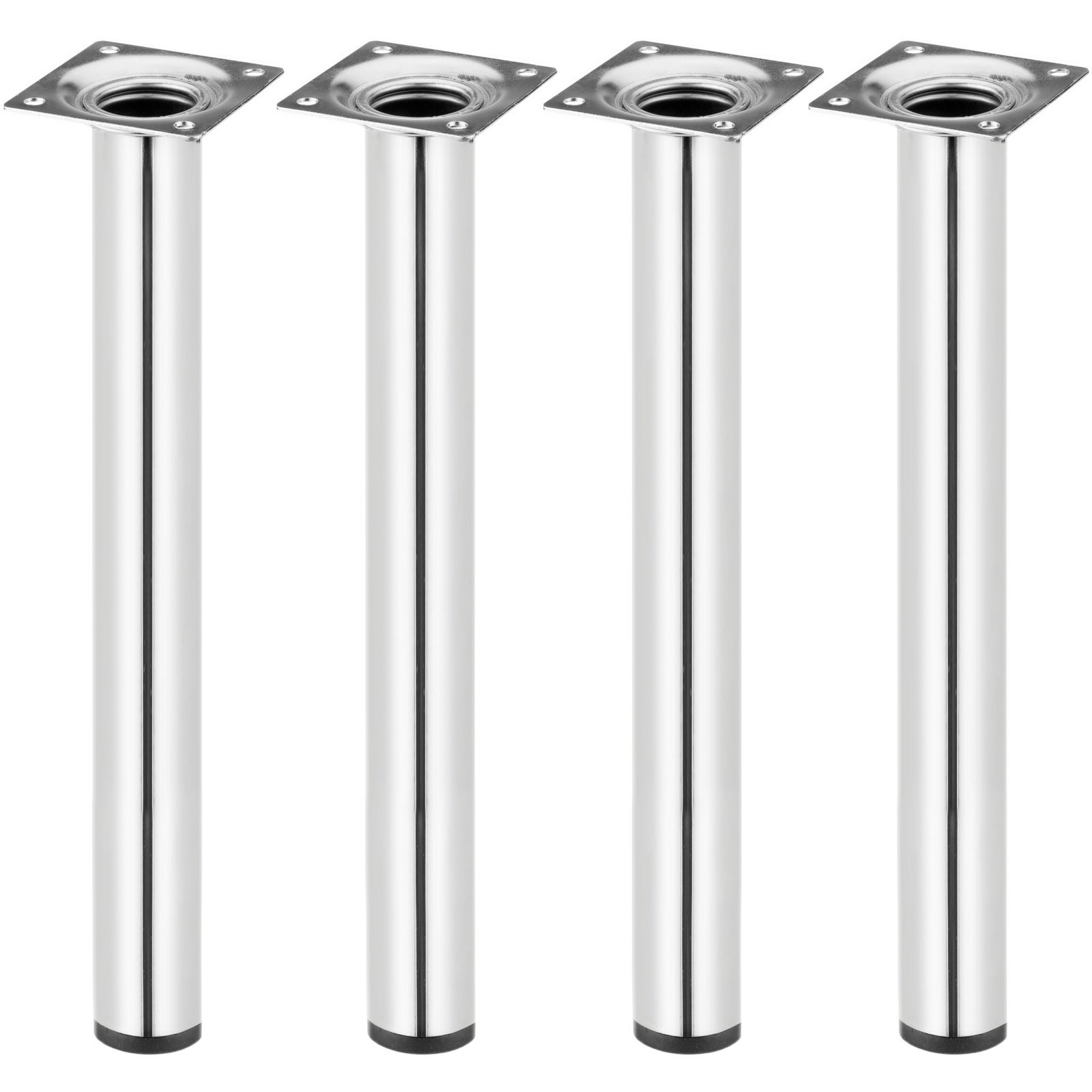 Rallonge De Poteau De Danse Yescom 262 Mm - Chromé - Pour Toupie 45 Mm - Acier Doré - Neuf