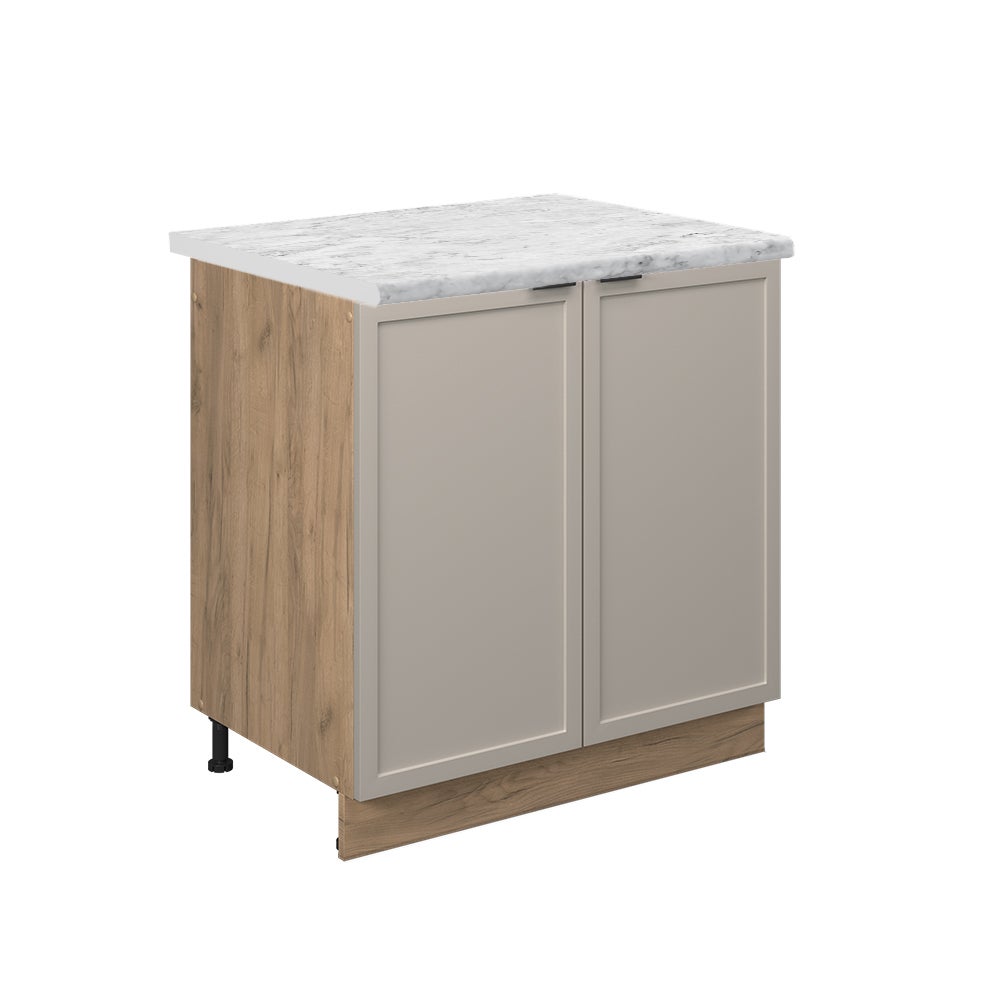 Vicco Szafka pod zlew Fame-Line, GreyBeige, 80 cm , BP Marmur