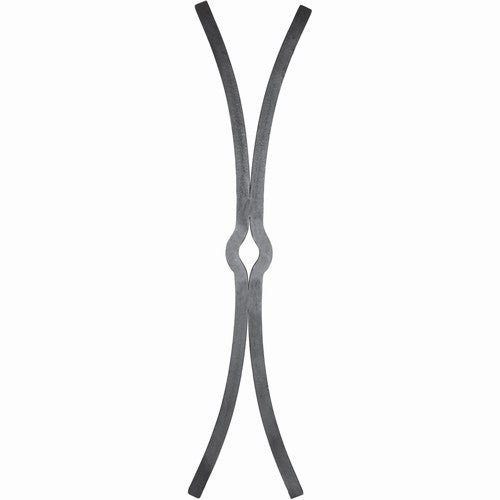 Clé De Tirant Deco Fer Forgé 900x230 Mm - Section Carrée 25 Mm