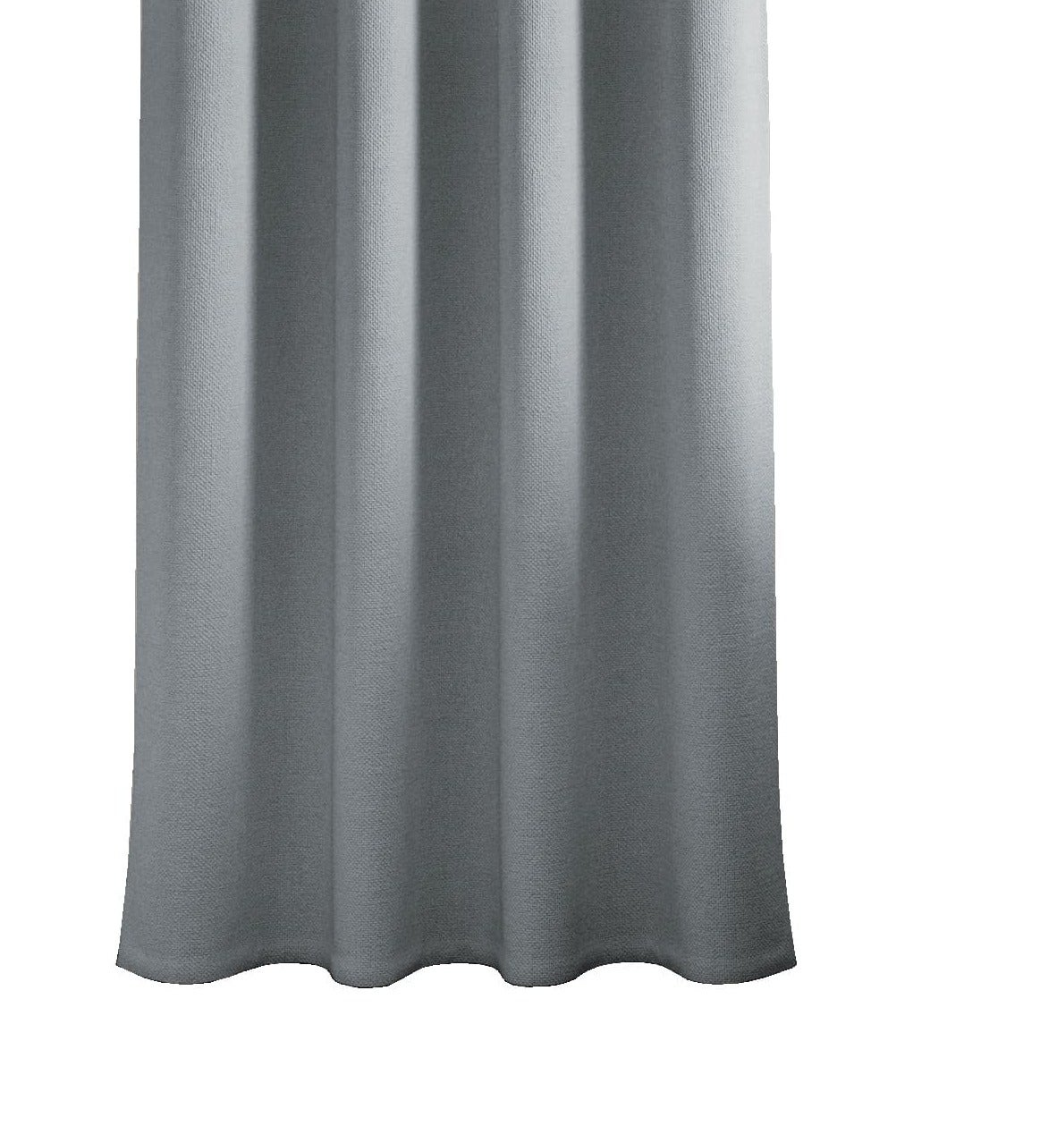 Pack 2 Cortinas Confeccionadas Loneta Gris 140x260cm Donegal Collections - 4