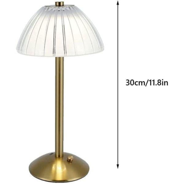 Bezprzewodowa lampa stołowa LED: na baterie, ściemnialna, do salonu, na stolik nocny, do biura