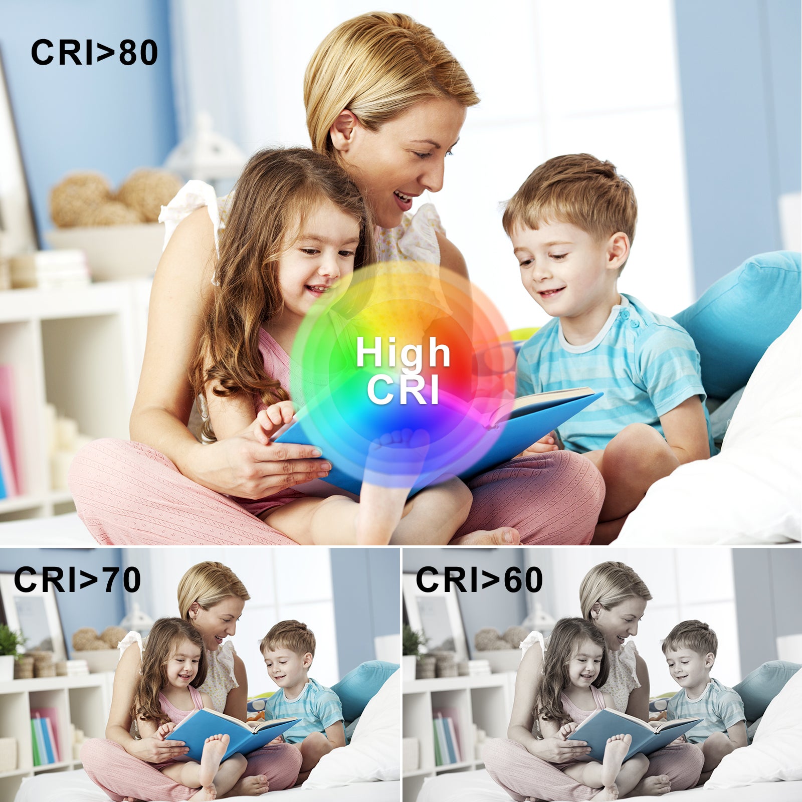 LOVHAUS Panneau LED 120x30CM, Intérieur Plafonnier LED Avec Télécommande, Variation Blancs Et Intensité, Avec Fonction Mémoire Et Minuterie, Blanc - 10