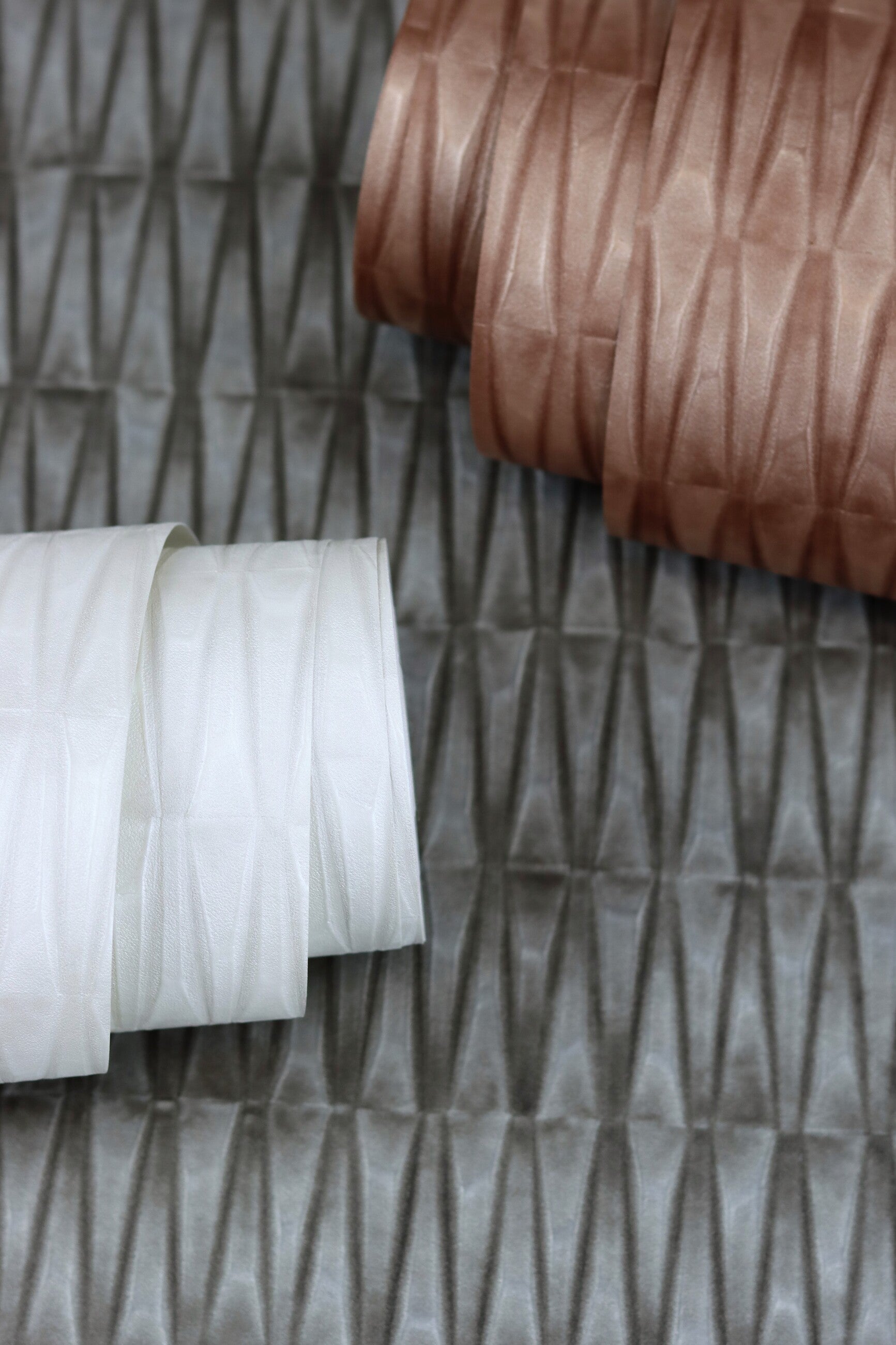 Carta da parati Rasch 428445 - Carta da parati in tessuto non tessuto marrone in stile factory - 3