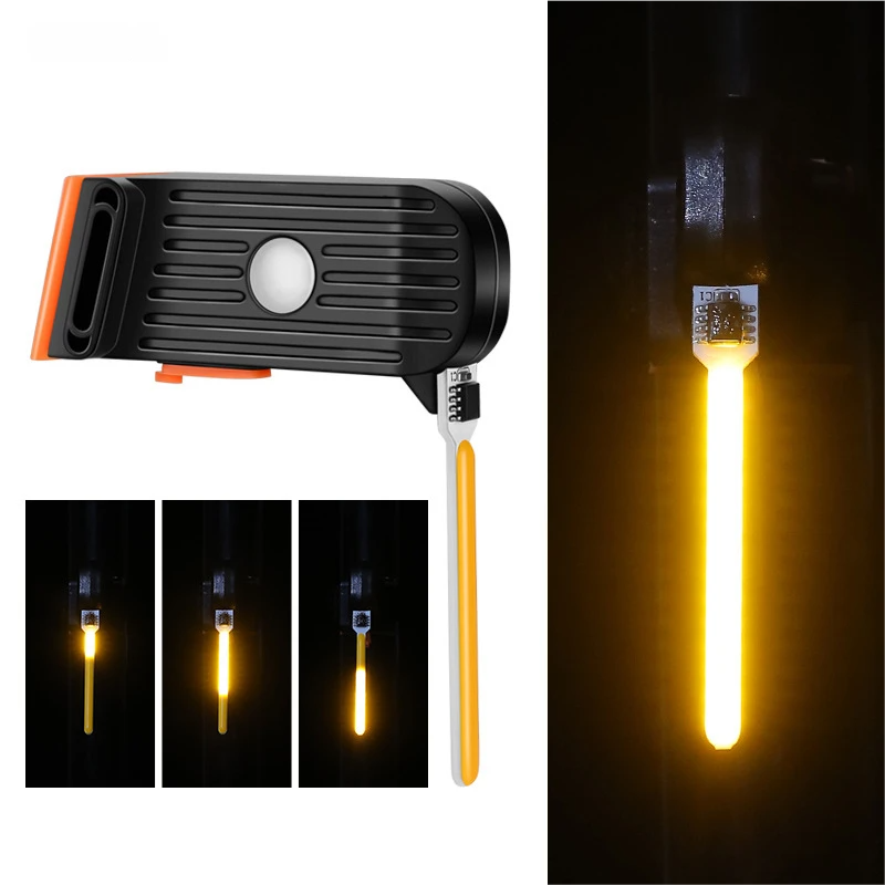 Baceyong Feu Arrière LED Coeur Pour Vélo – étanche, 2 Modes, Fixation Rapide – Coloré