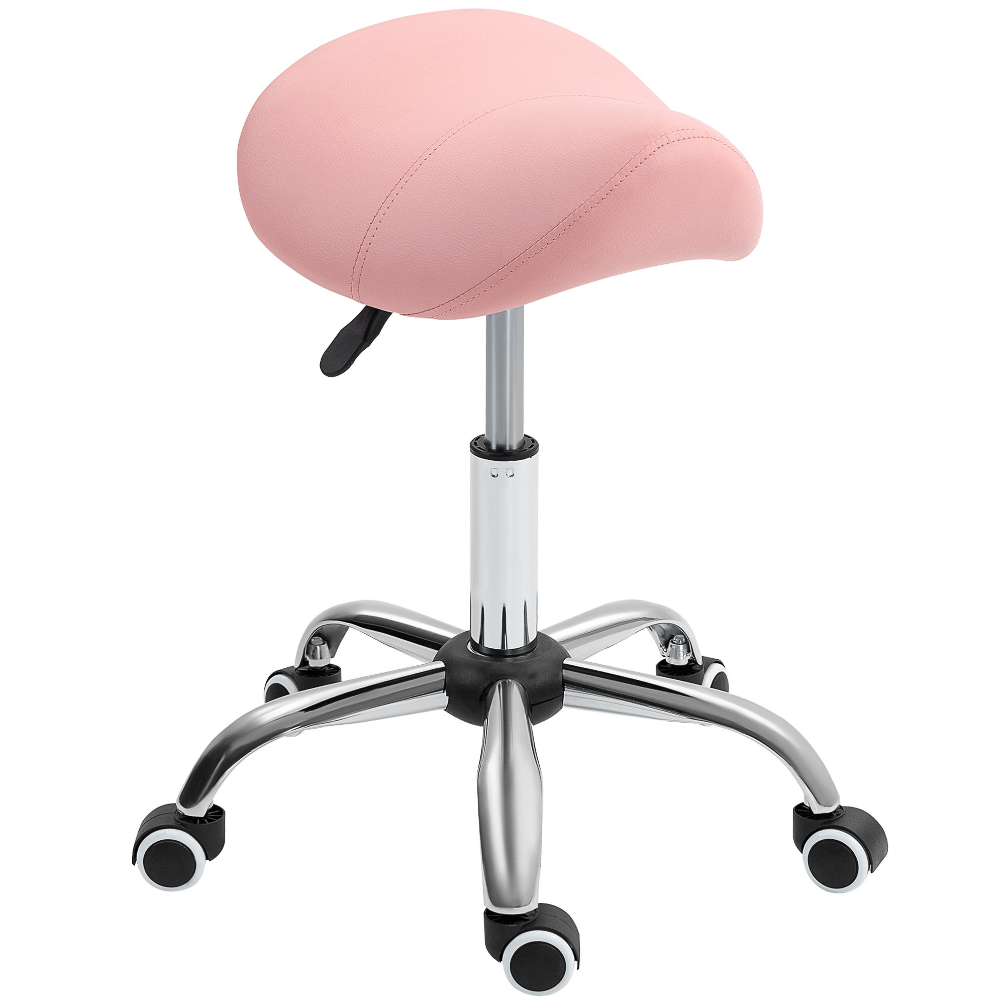 Tabouret de travail Reno similicuir Gris | Leroy Merlin