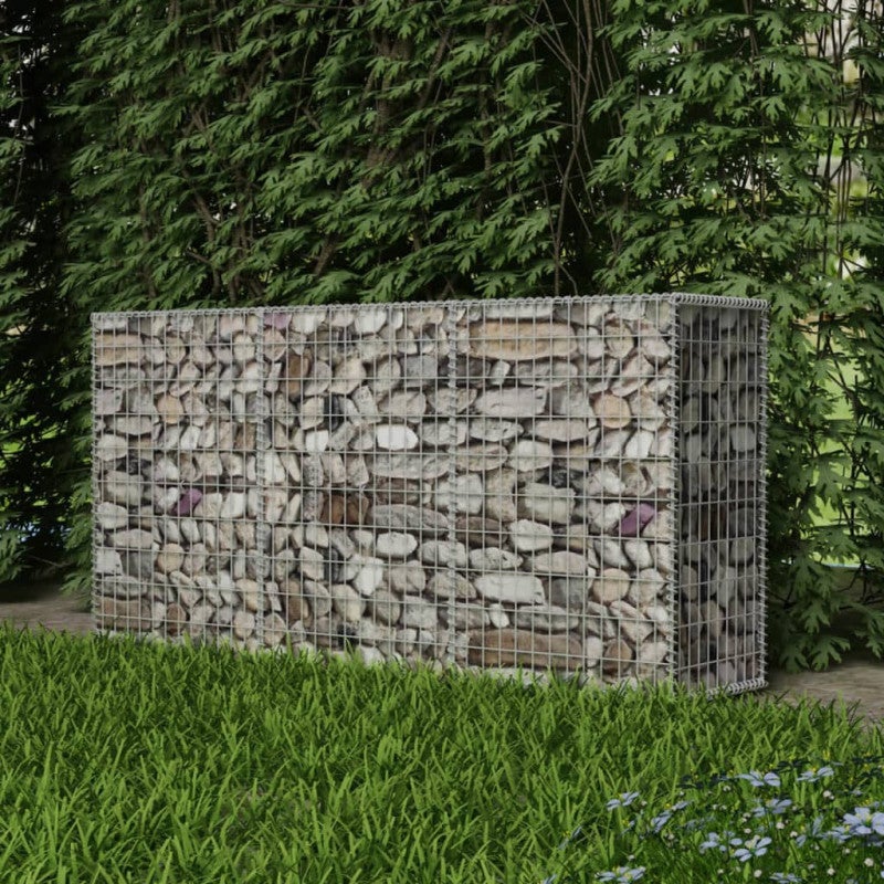 Kosz gabionowy, galwanizowana stal, 200 x 50 x 100 cm vidaXL