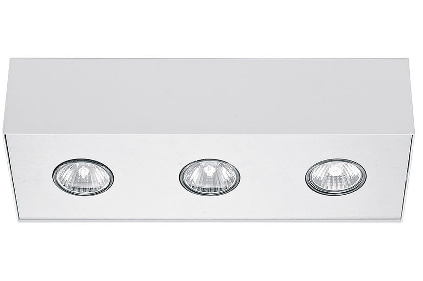 Reflektor sufitowy spot natynkowy Carson prostokątny biały 3xGU10x50W wym: 33 x 10 cm metal Nowodvorski Lighting