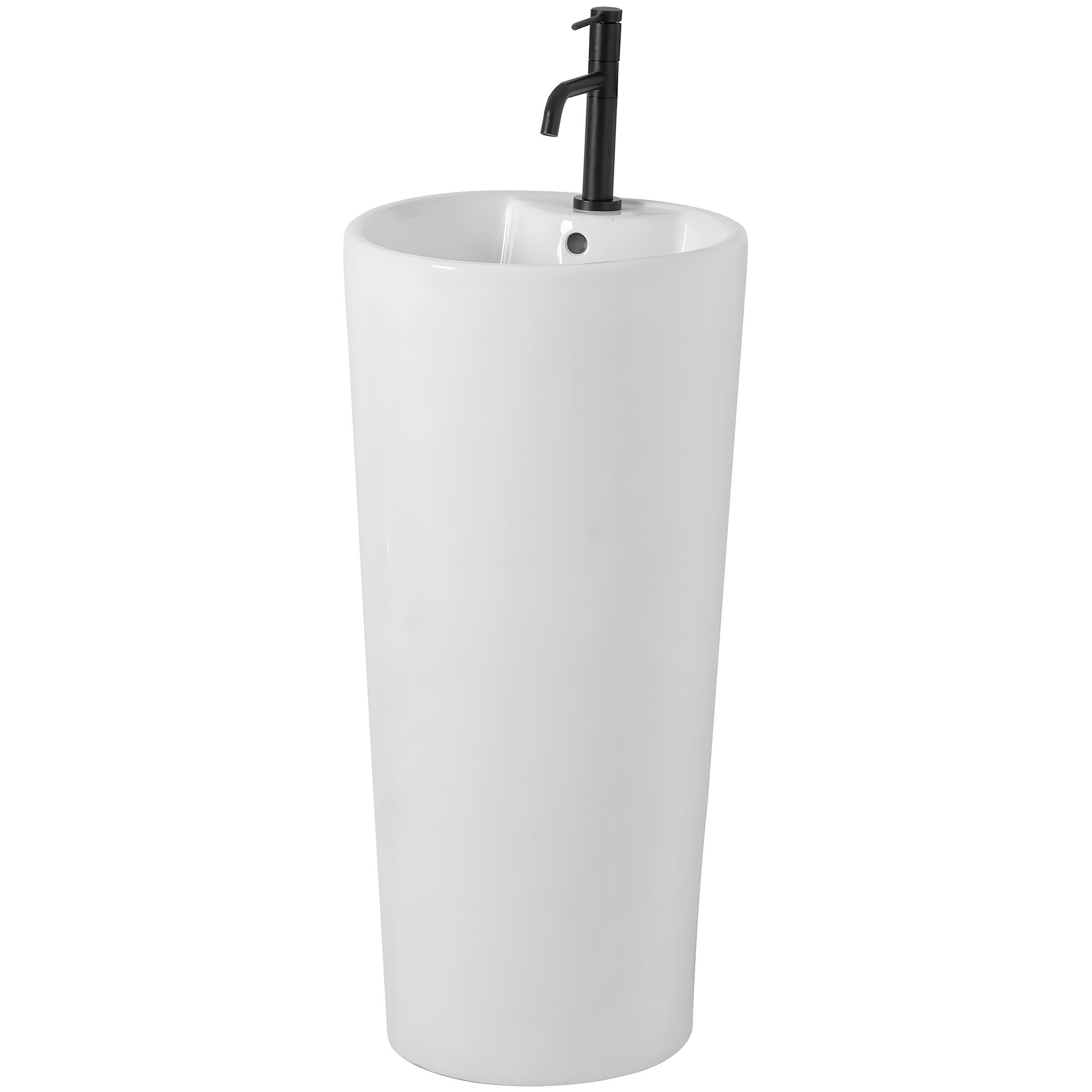 VASQUE AUTOPORTANTE REA BLANKA WHITE 40X40X85CM - 4