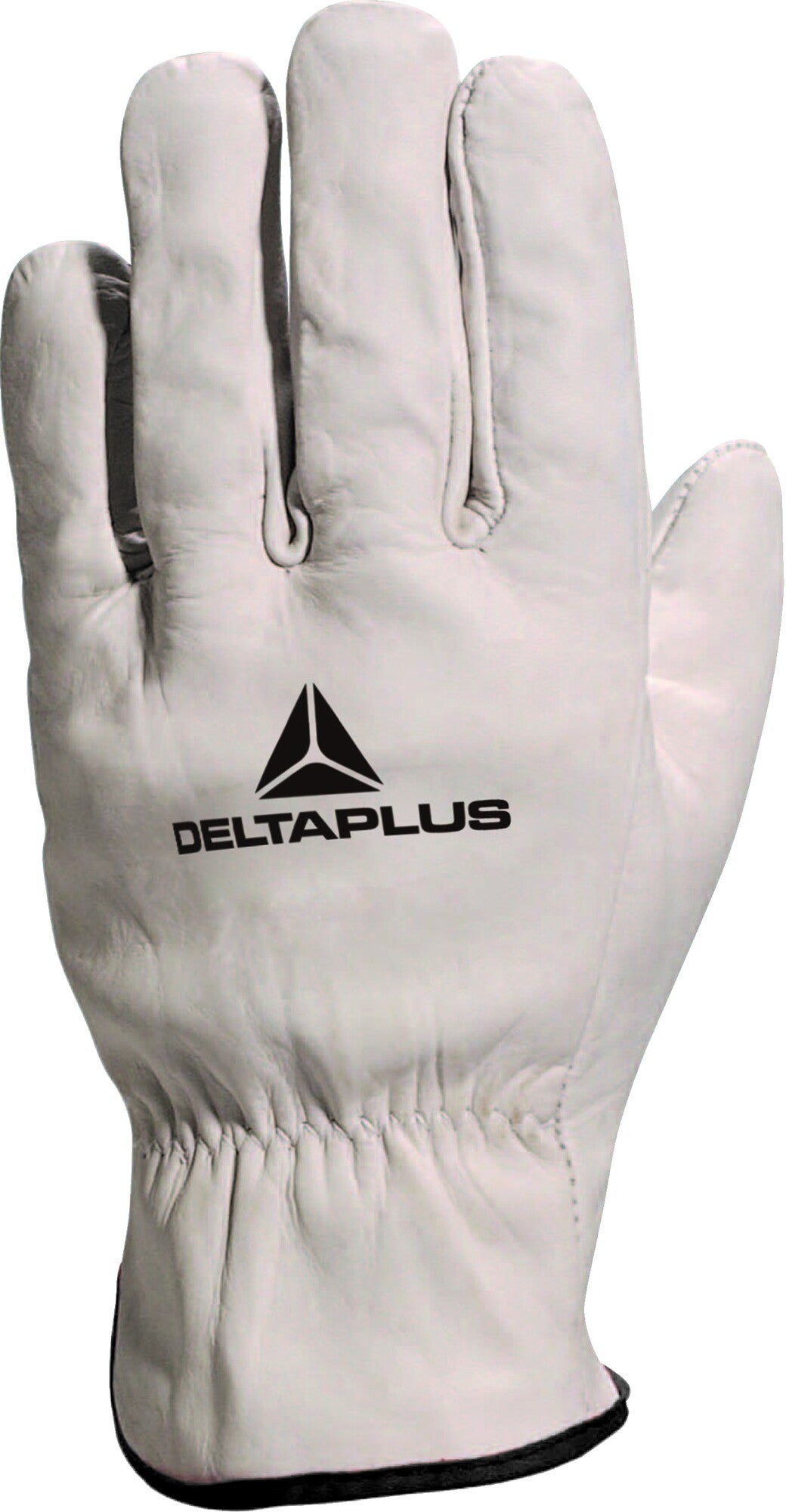 Gant cuir pleine fleur de bovin coupe US Blanc - 1 paire (8 ou 10) 8 - DELTAPLUS - 3