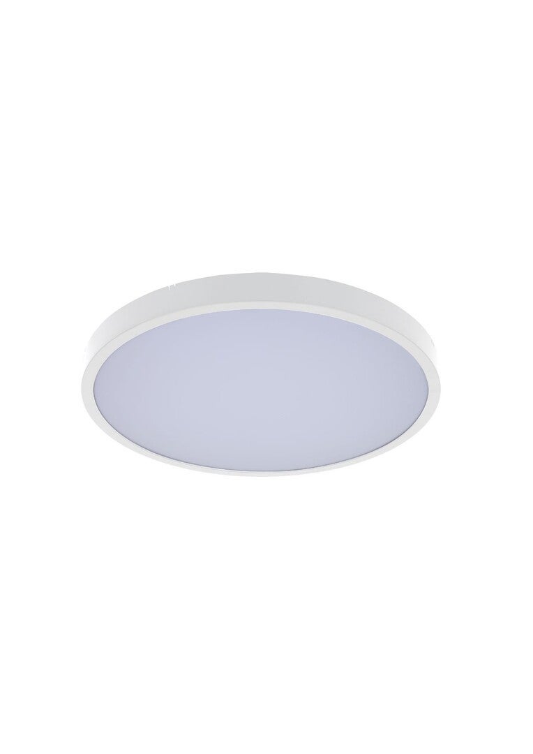 Plafon Alenzo okrągły biały LED 18W 3000/4000/6000K 1250lm wym: 6,5 x 30,5 cm IP44 tworzywo sztuczne Rabalux