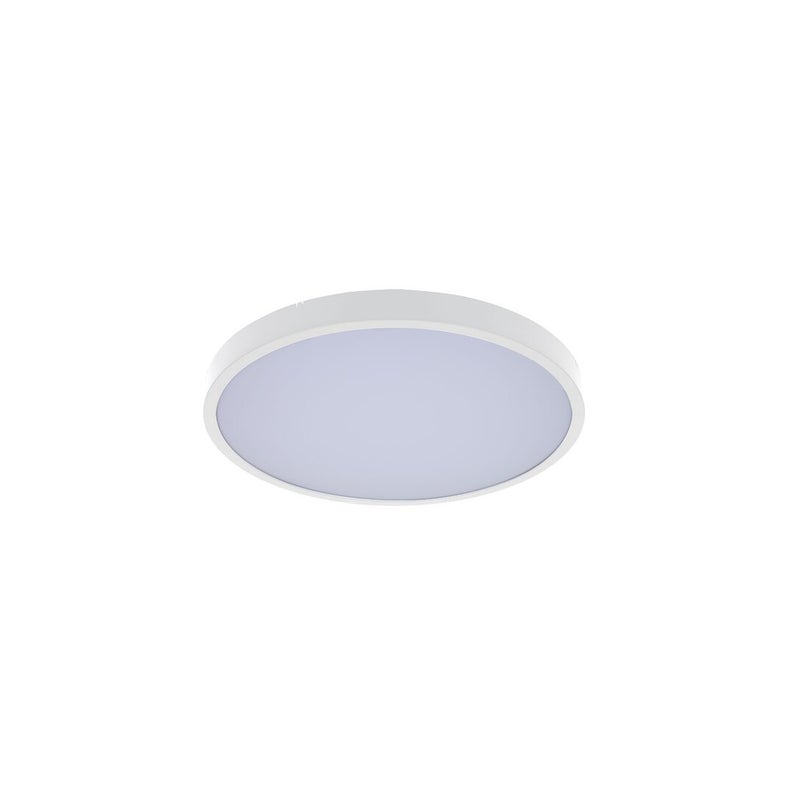 Plafon Alenzo okrągły biały LED 18W 3000/4000/6000K 1250lm wym: 6,5 x 30,5 cm IP44 tworzywo sztuczne Rabalux