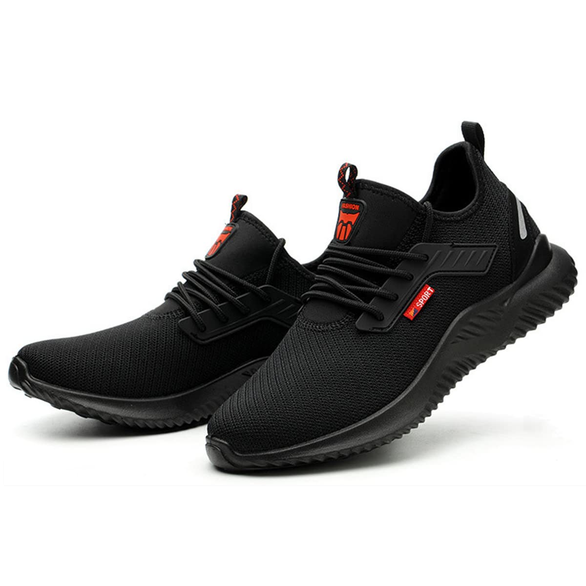 Chaussure de Securité Homme Femme Legere Baskets de Securite Chaussure de Travail Chaussure en Acier Respirantes Antidérapant - 2