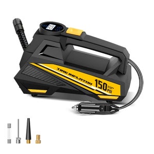 Bottari 24061 Compressore Auto Big-Tire 12V Con Manometro – 10 Bar, Gonfiatore Per Auto, Moto, Bici E Palloni