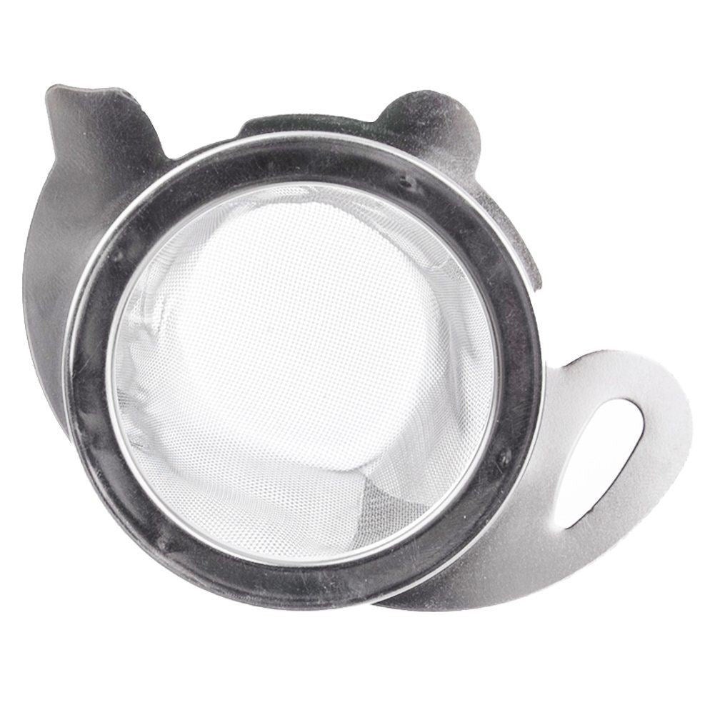 Tè filtro titolare, Click, titolare per tè filtro in acciaio inox, Filtro