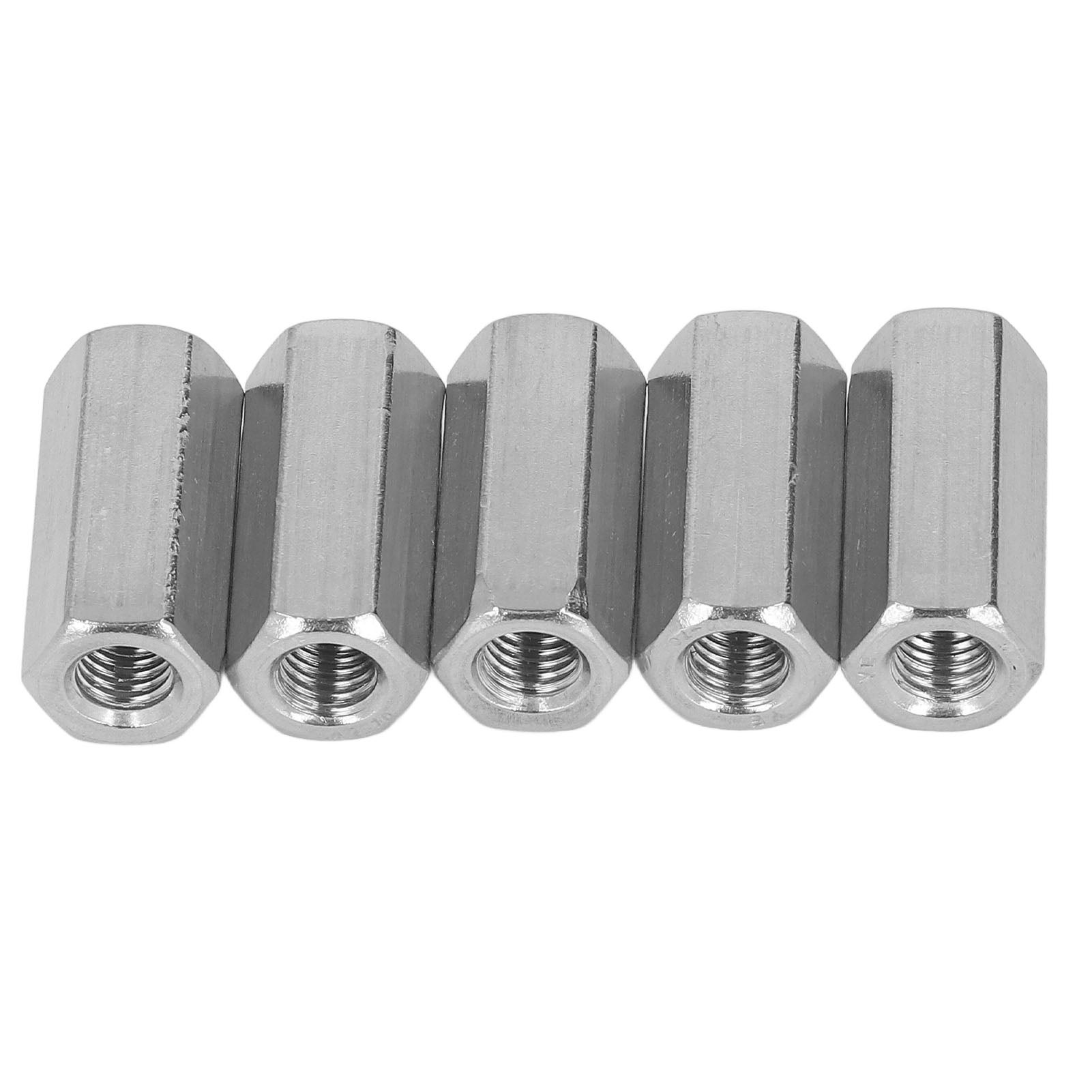 Lot De 6 Écrous Hexagonaux à Bride En Laiton 3/4" - Raccord Sanitaire Robinetterie