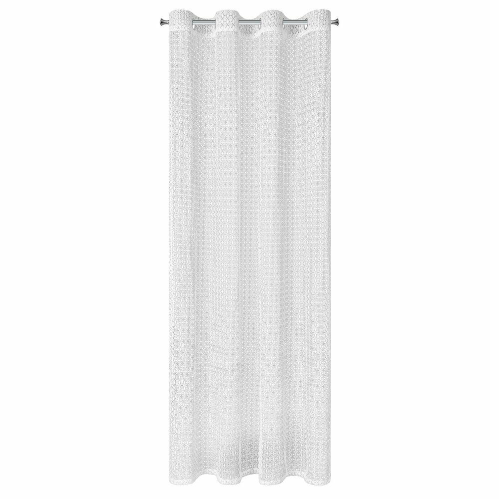 Firana MIRELLA EUROFIRANY 140x250 cm biała 1 szt.