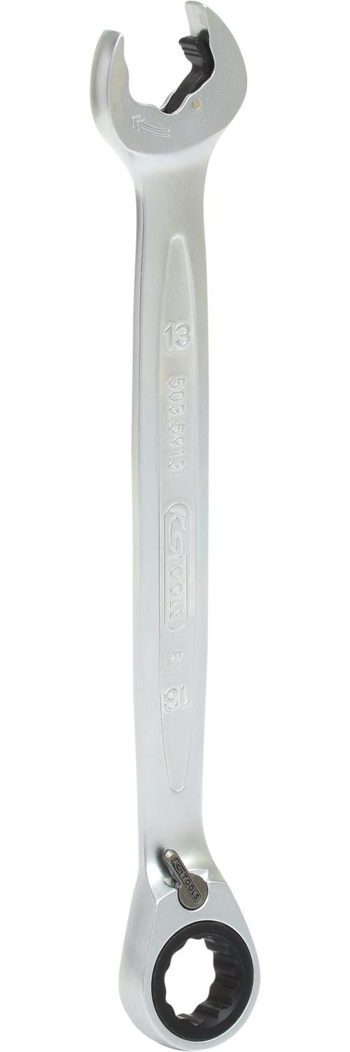 KS TOOLS DUO GEARplus klucz płasko-oczkowy z grzechotką dwustronną 13 mm przełączany - 503.5913
