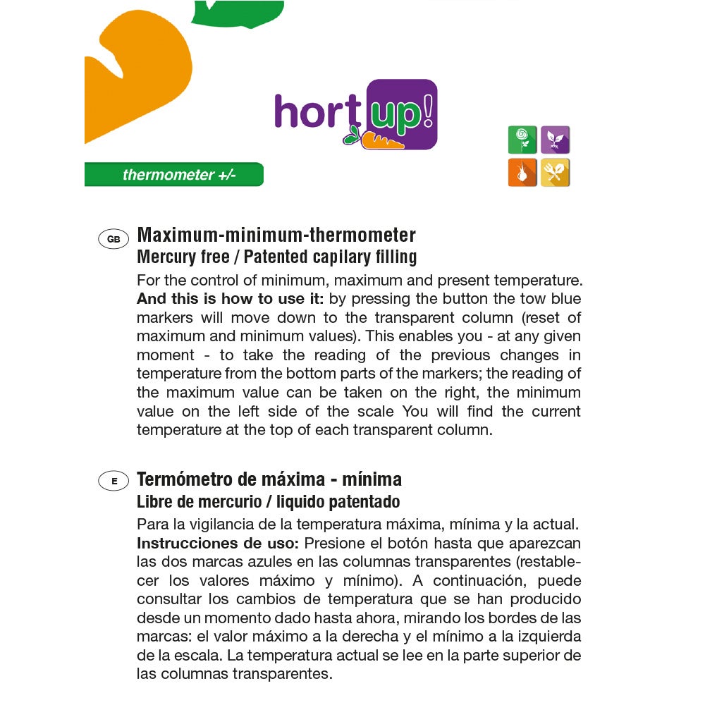 TERMOMETRO DE MAXIMOS Y MINIMOS - 2