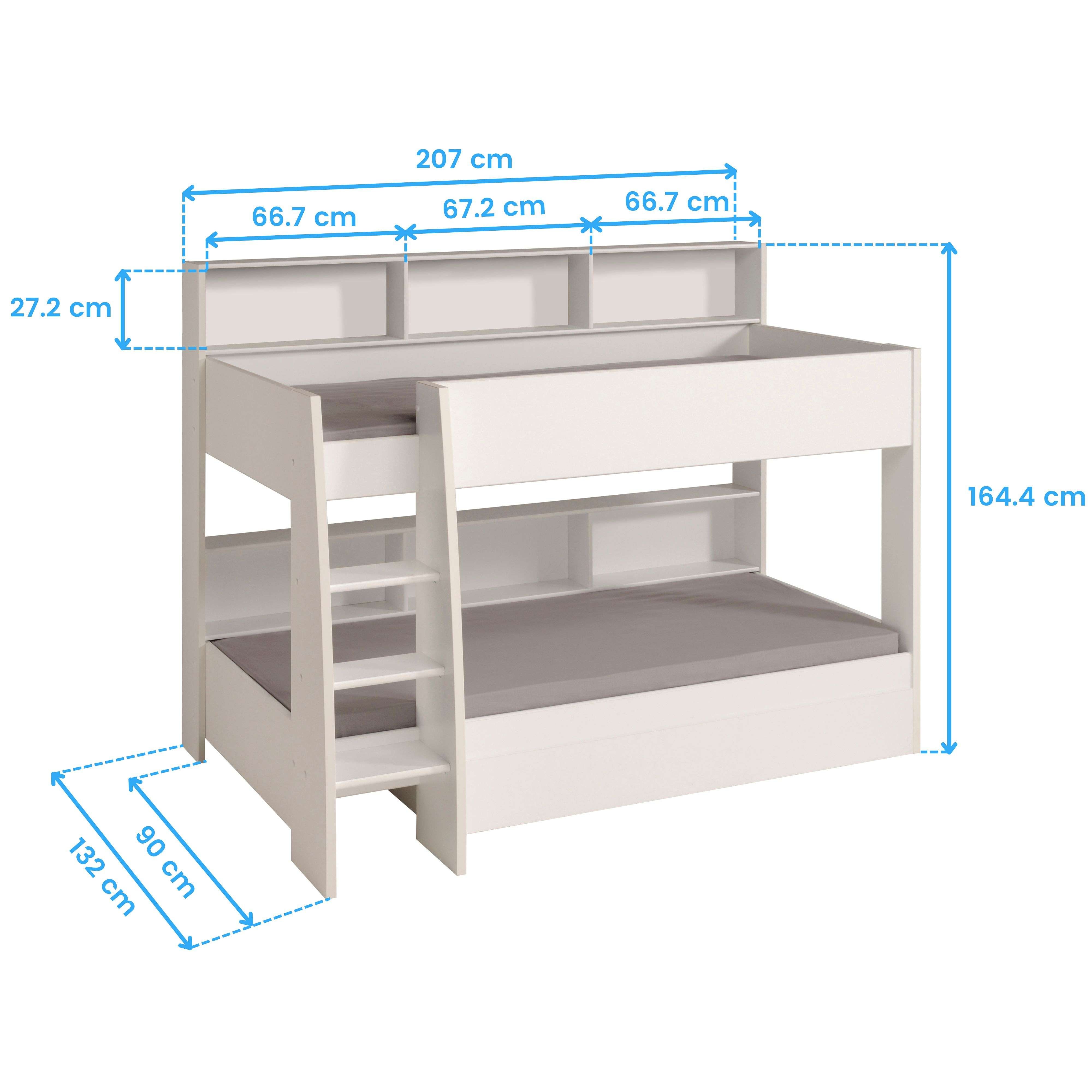 Lits superposés et tiroir en option Paul-- - 6
