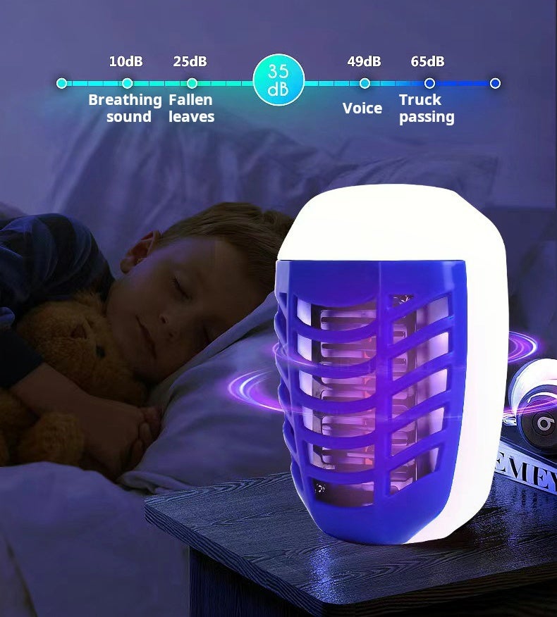 Tueurs de moustiques 4 pièces, anti-moustiques UV, lampe anti-moustique Led, prise anti-moustique électrique Zapper anti-moustiques - 4