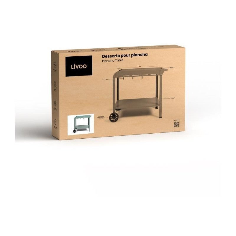 Desserte pour plancha - LIVOO - GS168V - Vert / Noir - 5