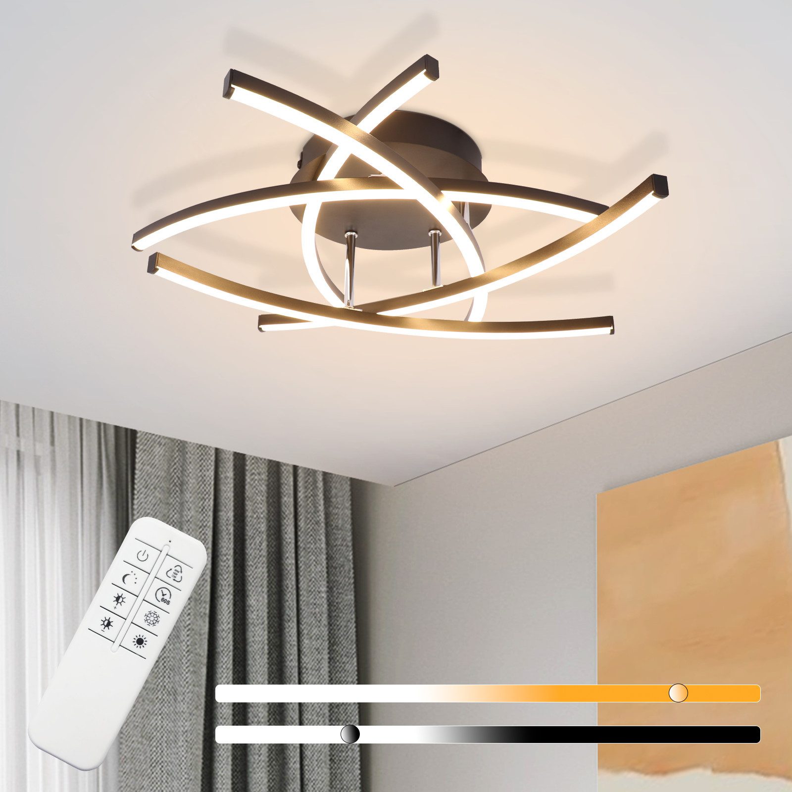 Lampa Do Sypialni Sufitowa
