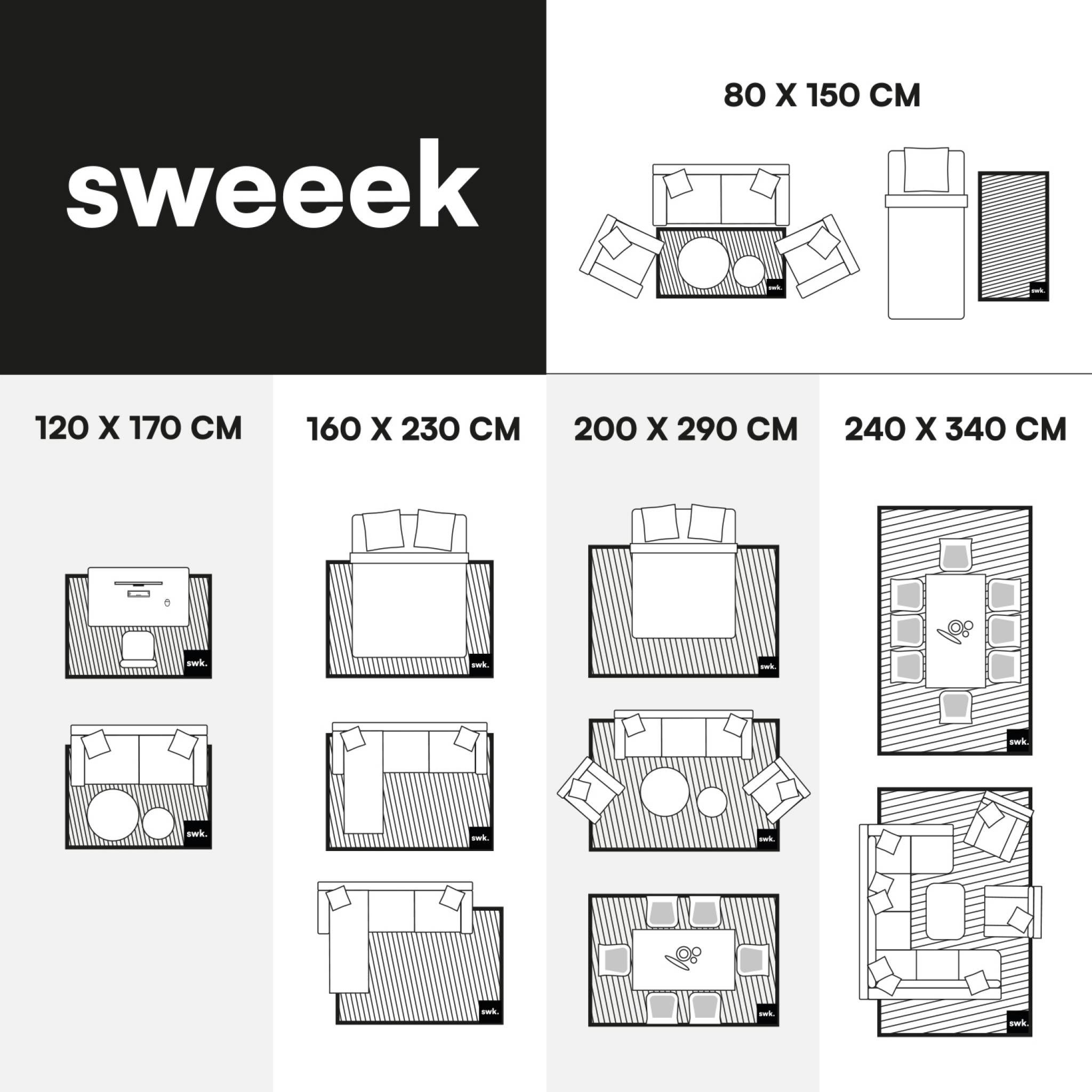 Tappeto interno con archi etnici, beige e crema - 5