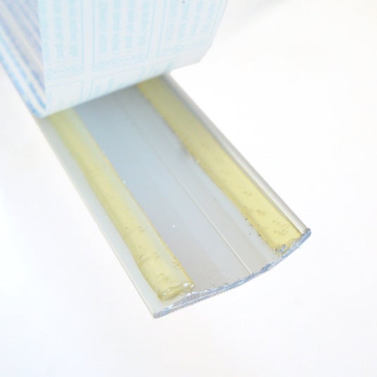 Barre de Seuil de porte Romus adhésif 100 cm - Couvre joint - Alu incolore ROMUS - 4