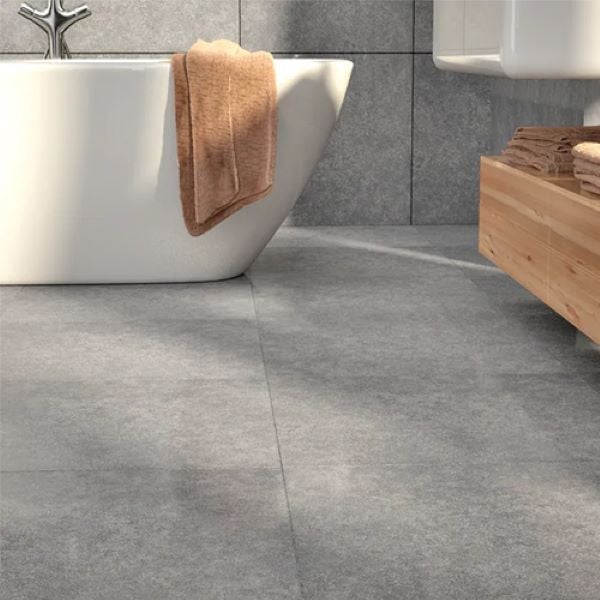 Piso vinílico PVC ADESIVO. 2 Unidades. Pedra Cinza Espaço Mate (1,8mm) - 3