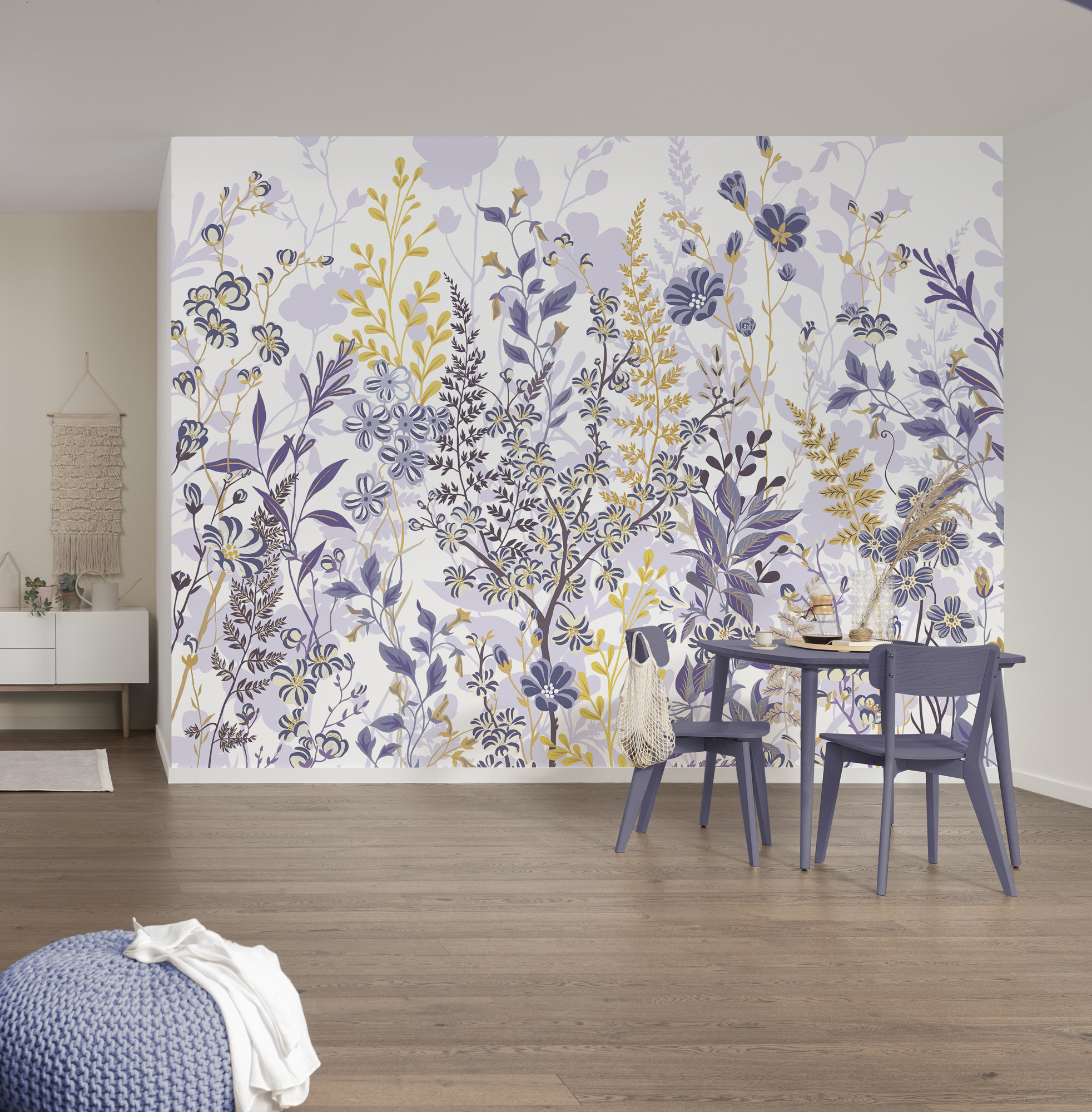 Papel pintado no tejido panorámico de komar - bloomique - talla: 400 x 250 cm