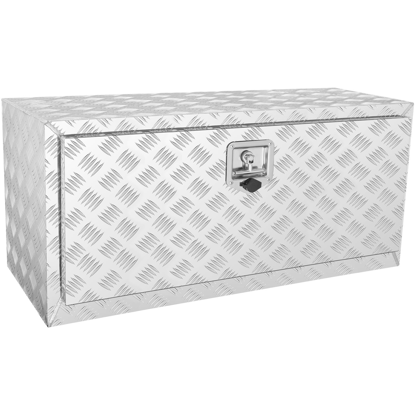 Aluminiowa skrzynka narzędziowa do samochodów ciężarowych 36" x 14" x 16" Przechowywanie narzędzi do przyczep i pojazdów kempingowych VEVOR