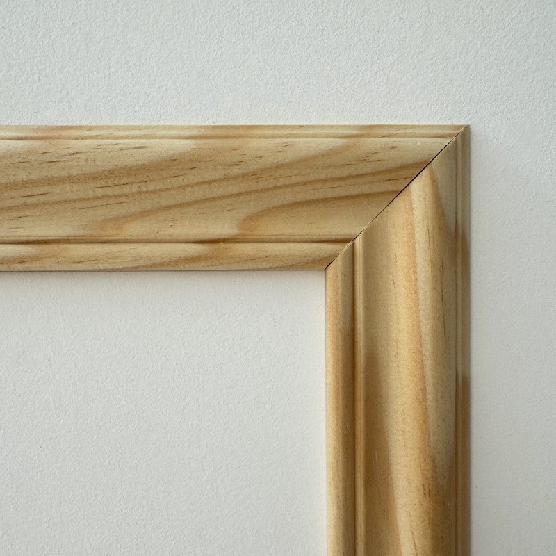 Moulures murales pour étagère en bois en kit - Pin massif sylvestre abouté - Alba - Prêt à coller et peindre - Fabrication française - 6
