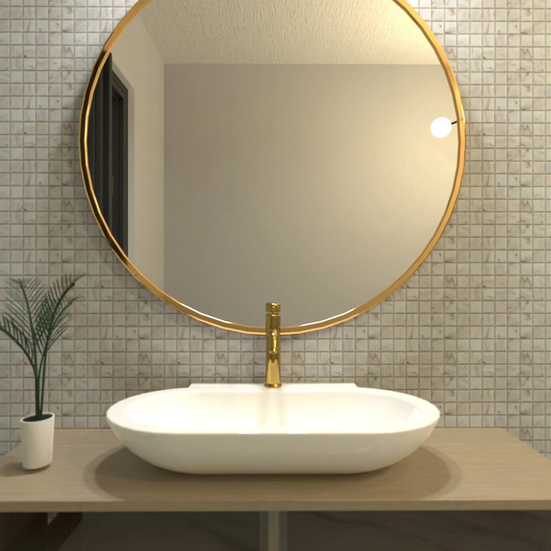 Mozaika z siatki szklanej w kolorze koralowym do łazienki i kuchni – grubość 4 mm – 1 m2